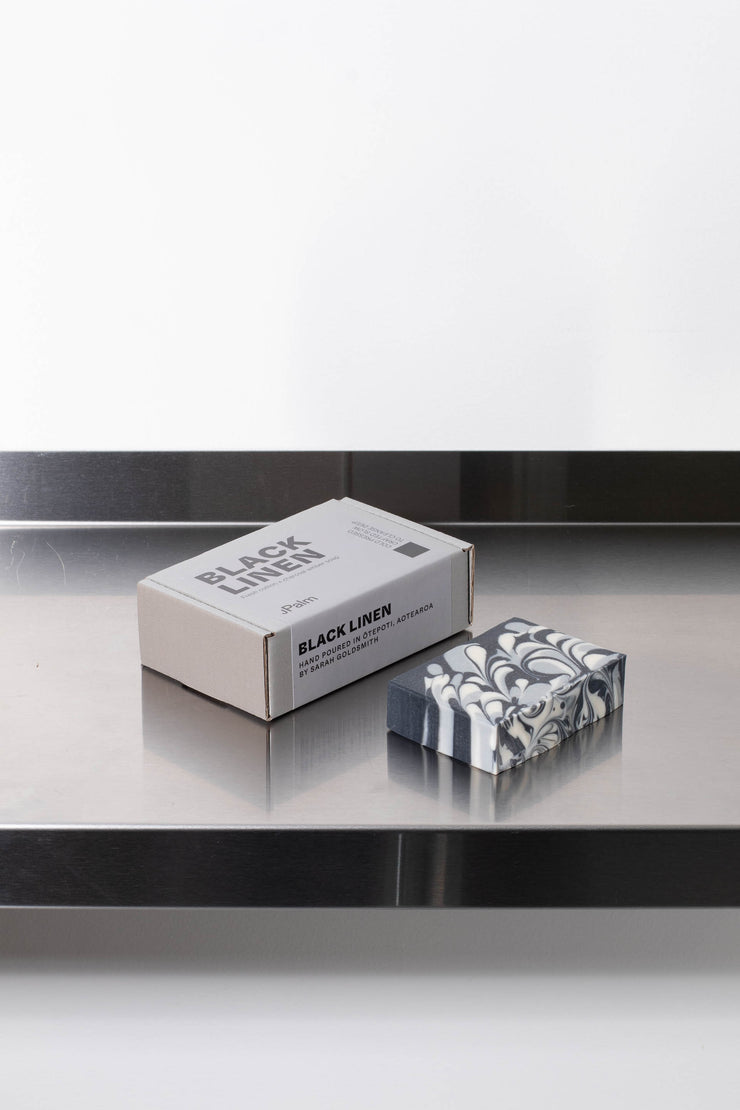 Black Linen – Hand Poured Soap – JPALM