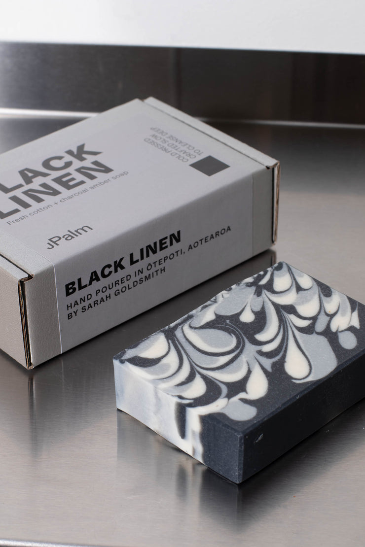 Black Linen – Hand Poured Soap – JPALM