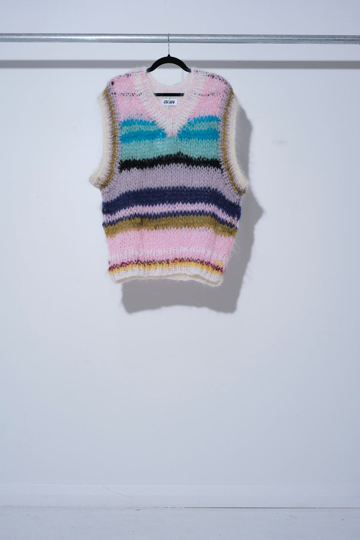 WATERCOLOUR VEST - Itchy Knits