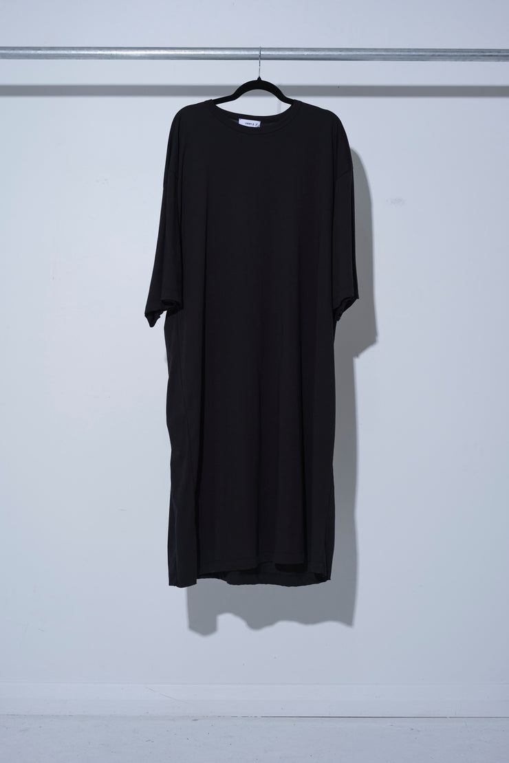 SPACE & TIME DRESS Plain Black - Jimmy D