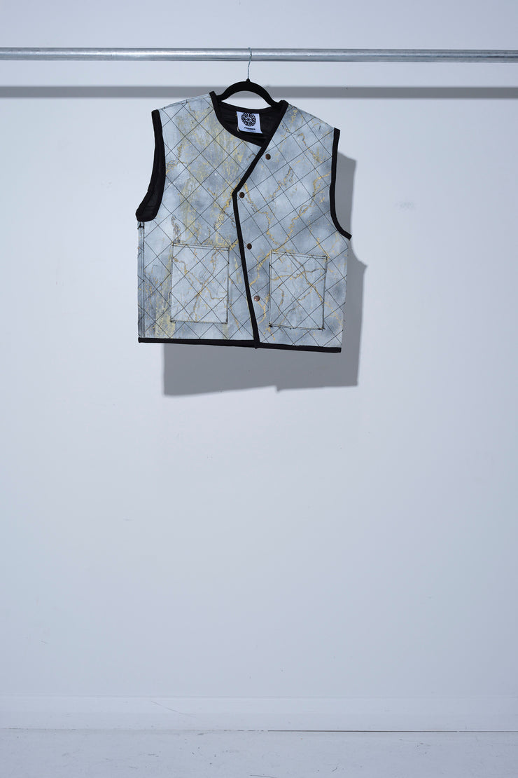 MASKING TAPE VEST - Fringes