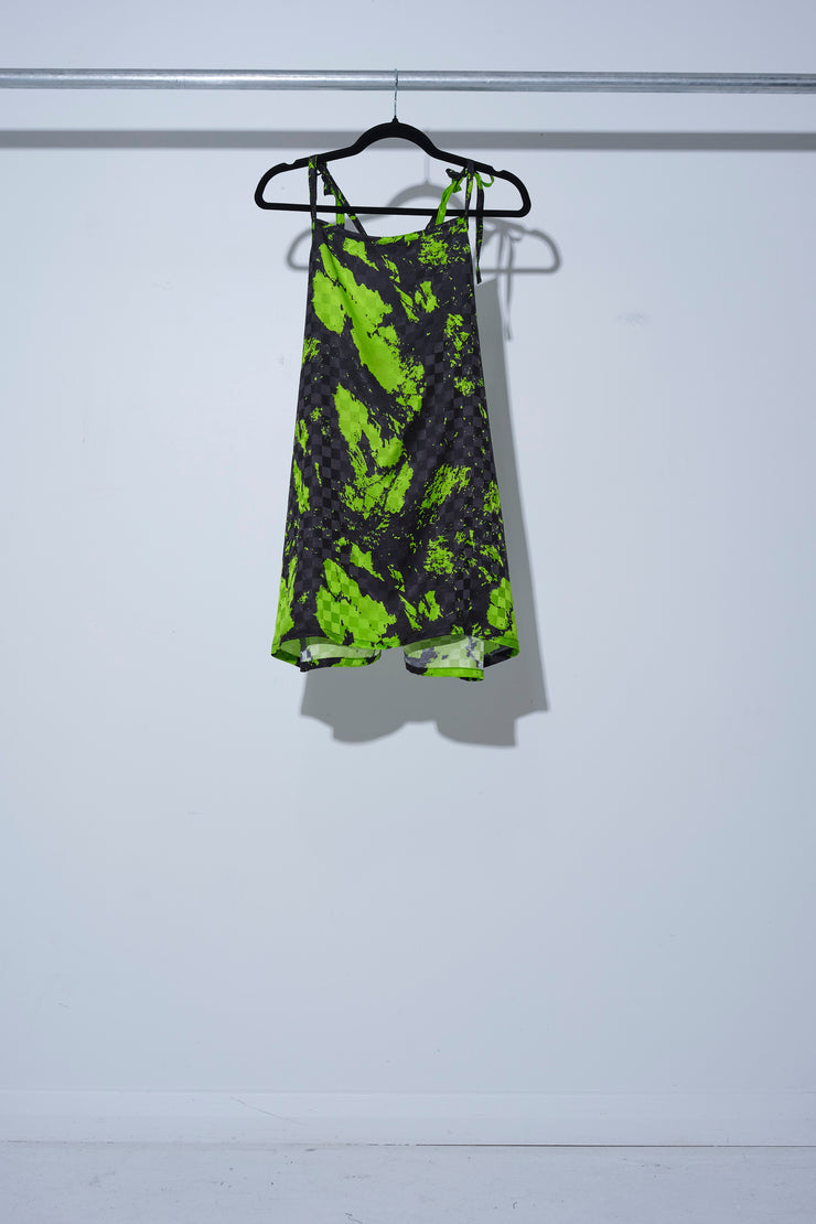 ACID GREEN CAMI Silk - One Off - JPalm