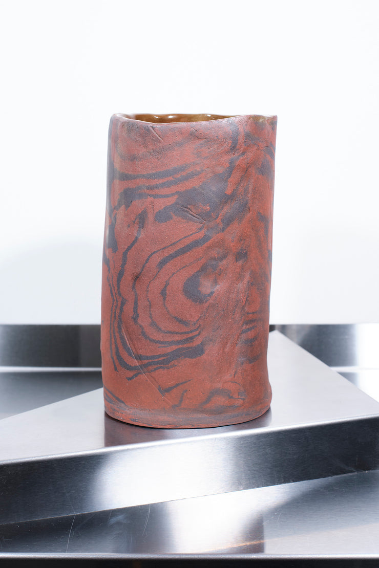 Red Stoneware Vase (M) - Corey Pugh