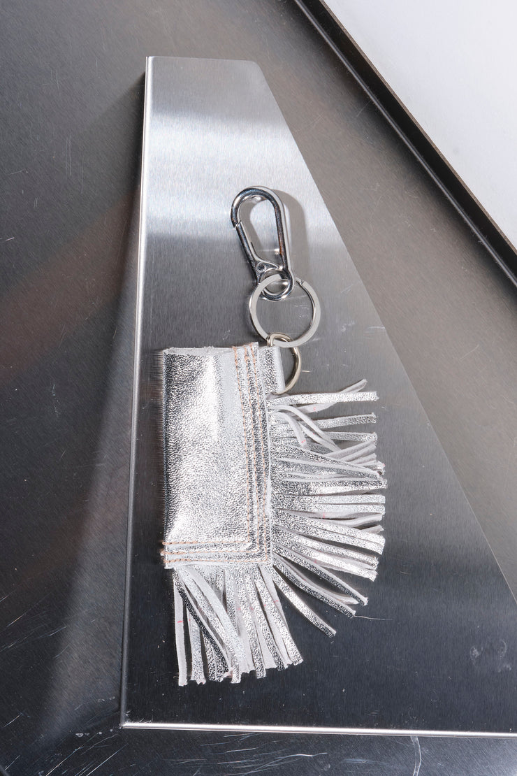 Fringed Lighter Holder SILVER - Mercury