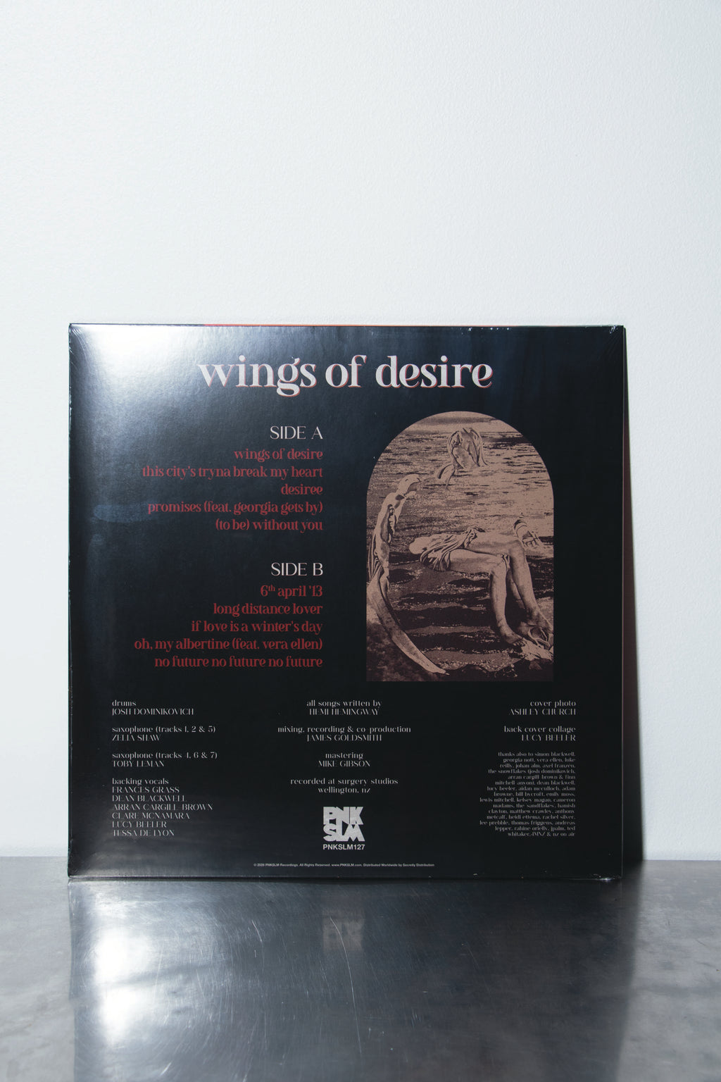 "Wings of Desire" Vinyl [LP] - Black/Orange - HEMI HEMINGWAY