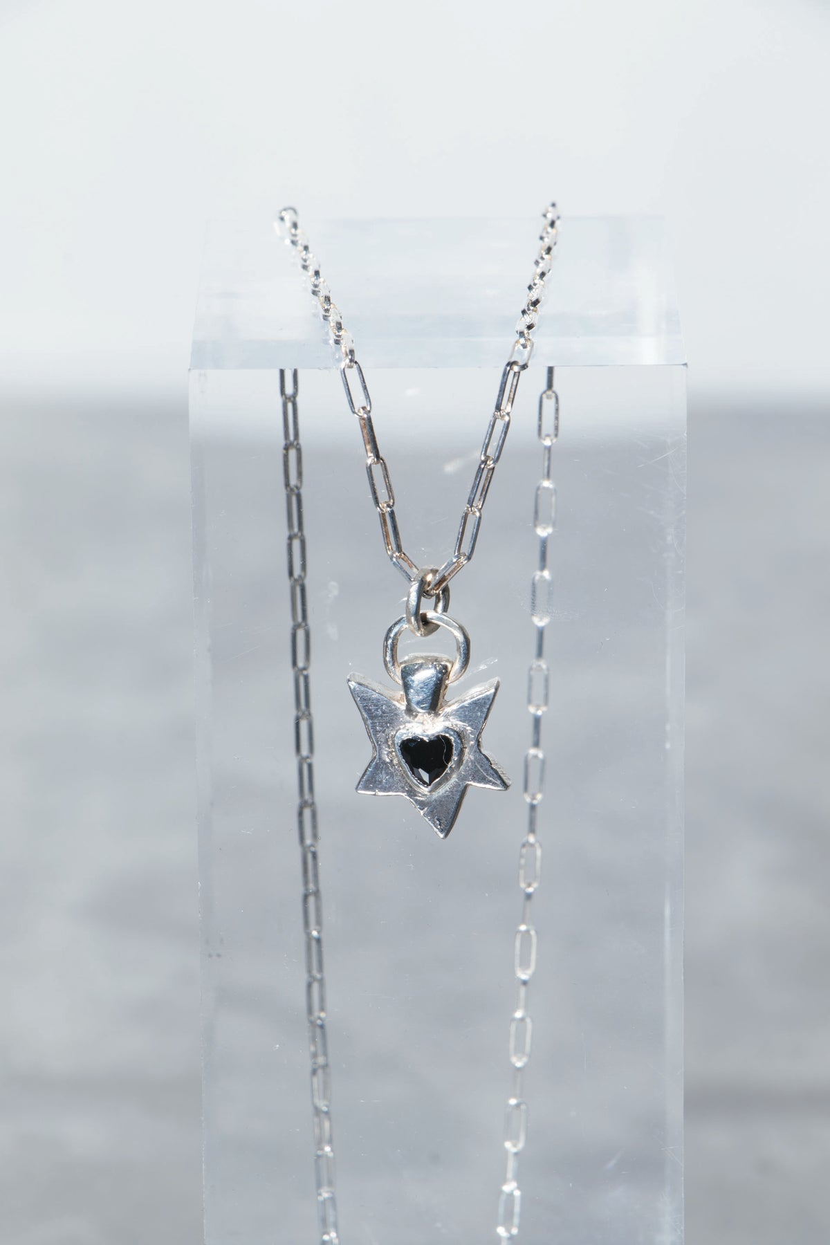 I'm a Star Pendant - Silver Black - JESS BLAK JEWELLERY