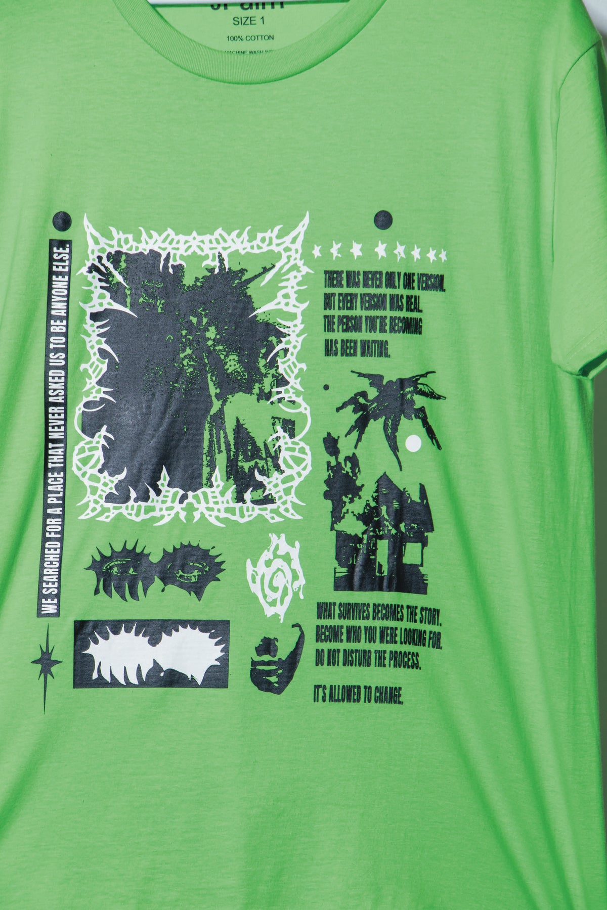 BEING TSHIRT - LIME – JPalm