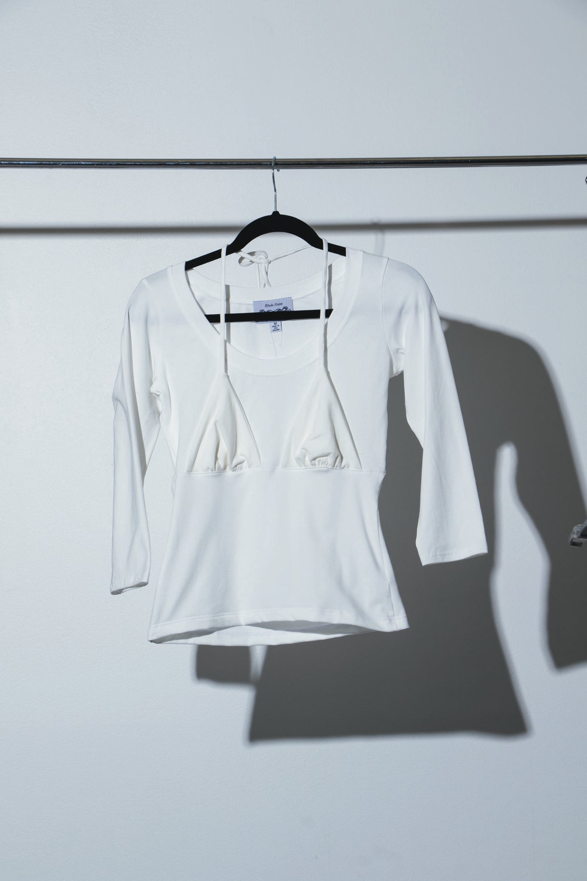 Bikini Scoop Tee Ivory – RHODA NUNN