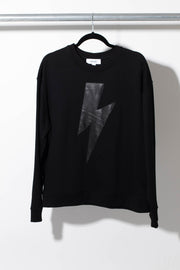 Minerva Sweatshirt, Black - UMSIKO