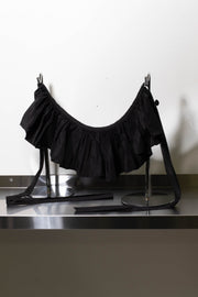 Black Silk Collar/Cuff - BEING