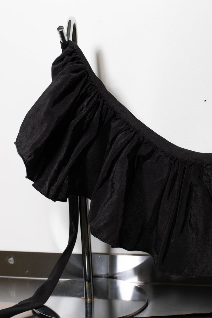 Black Silk Collar/Cuff - BEING