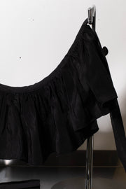Black Silk Collar/Cuff - BEING