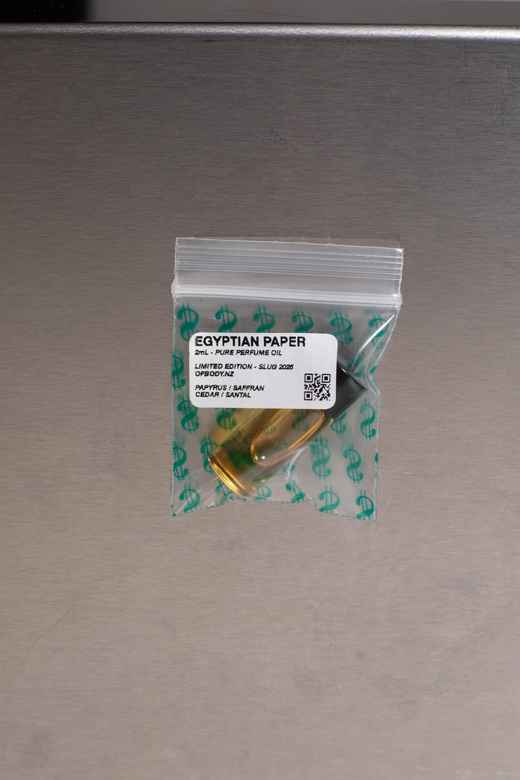 Egyptian Paper Pure Perfume Oil - OF BODY