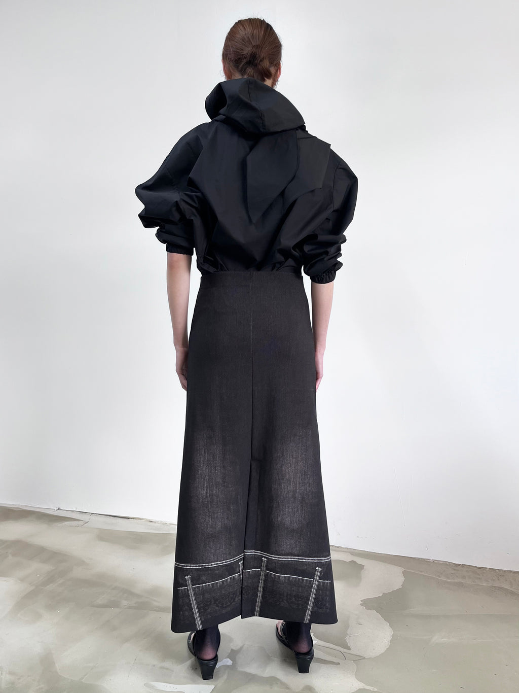 Liminal Skirt - Phantom Denim - JOJO ROSS