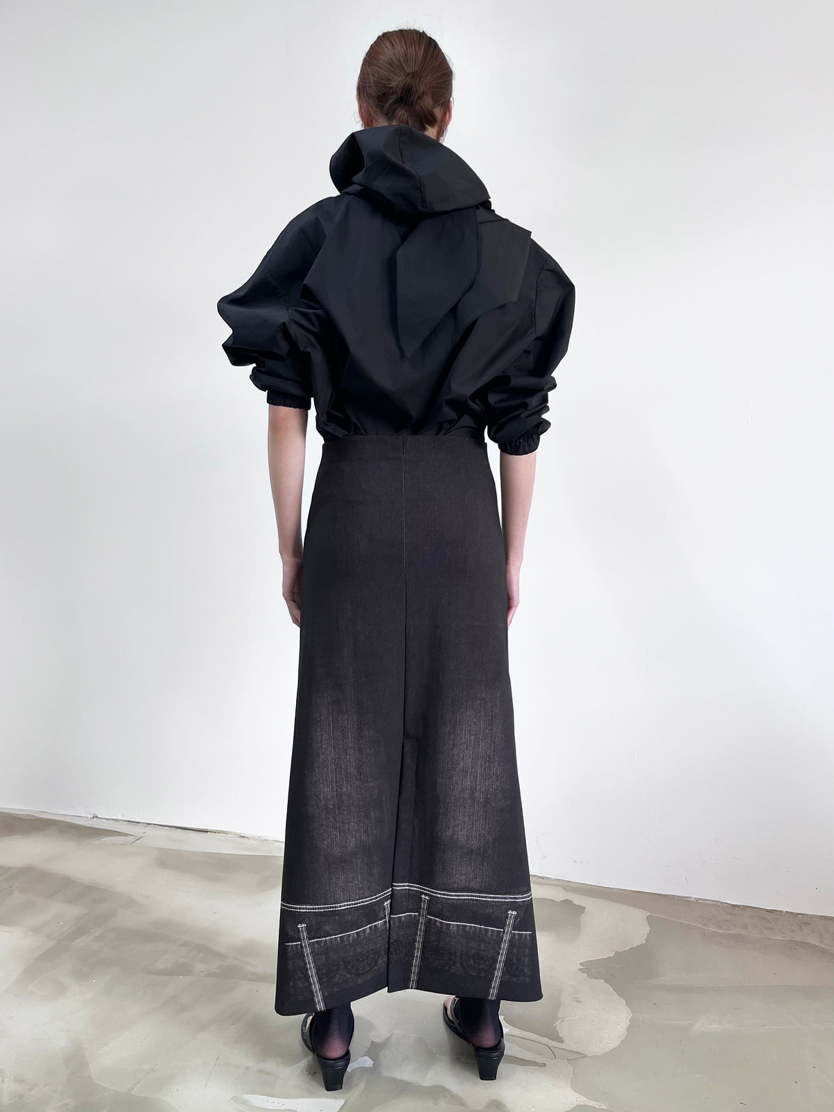 Liminal Skirt - Phantom Denim - JOJO ROSS