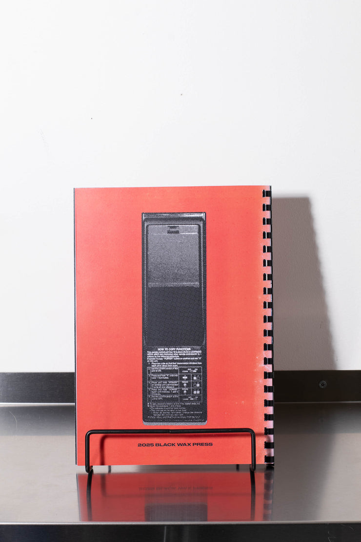 Meta data: VCR – BLACK WAX PRESS