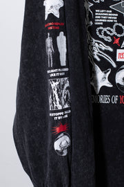 Oldest Memories Of You Longsleeve Top, Black - JPalm