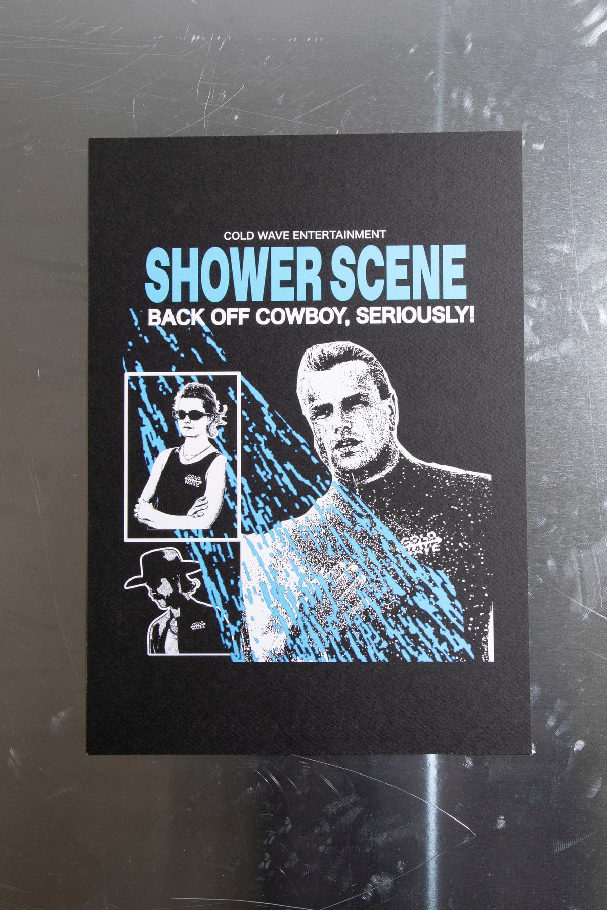 Shower Scene Poster – COLD WAVE