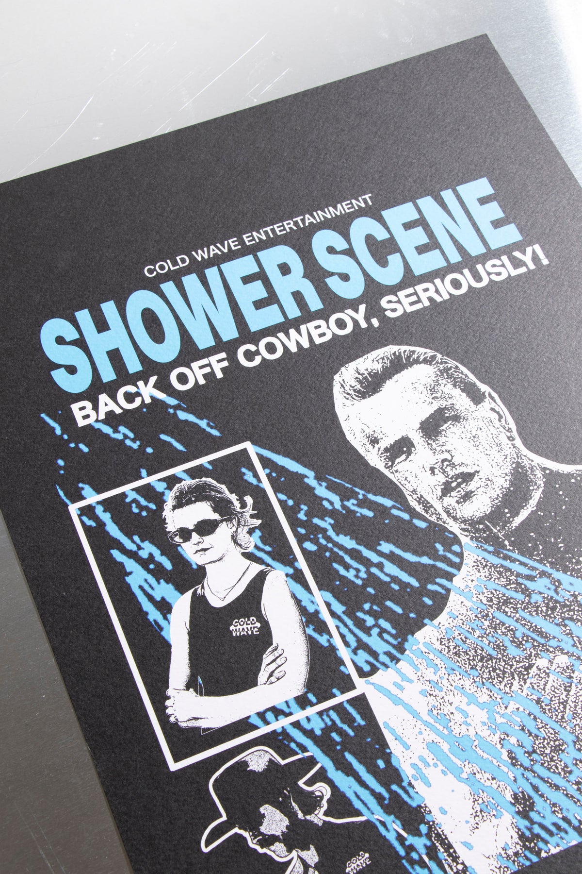 Shower Scene Poster – COLD WAVE