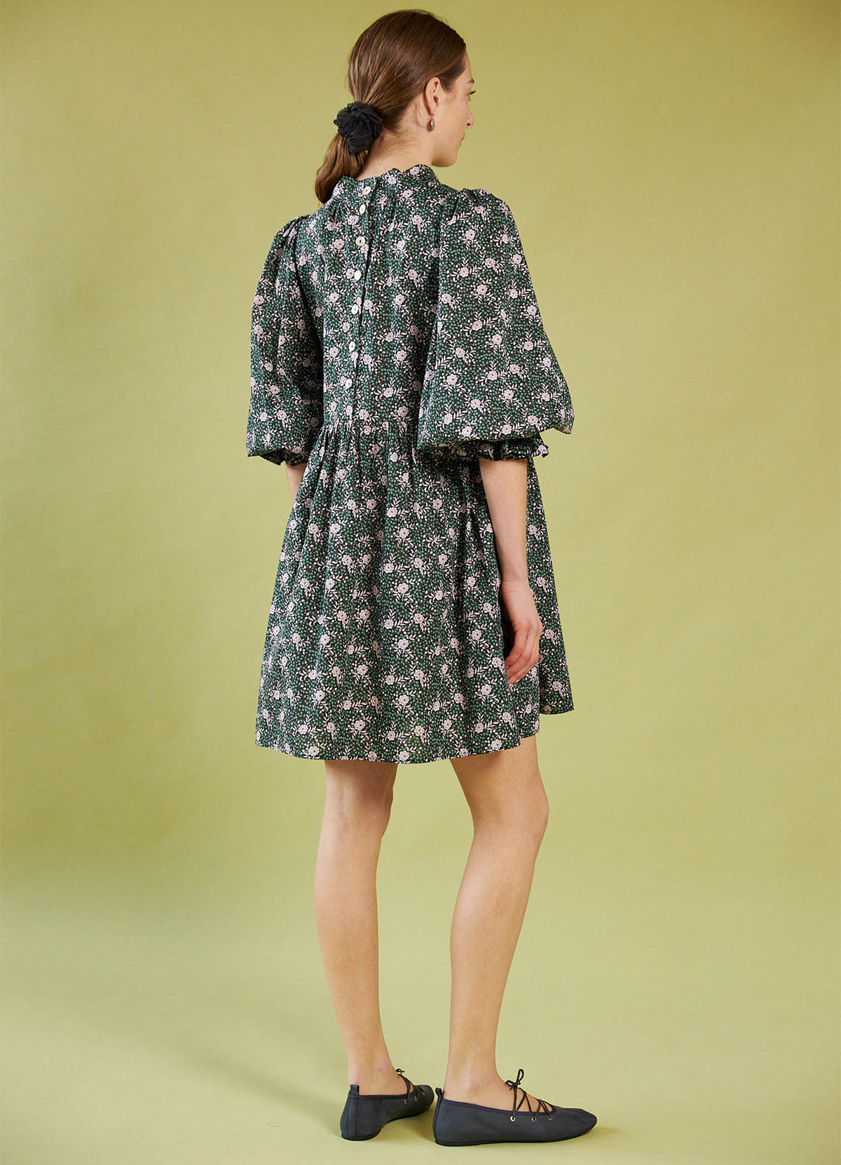 Walk in the Light Dress - Liberty Floral - DAYLIGHT MOON