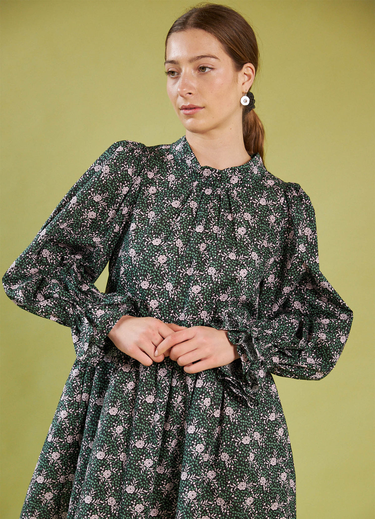 Walk in the Light Dress - Liberty Floral - DAYLIGHT MOON