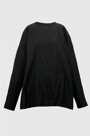 LIMITED EDITION FREJA TOP - TEXTURE BLACK