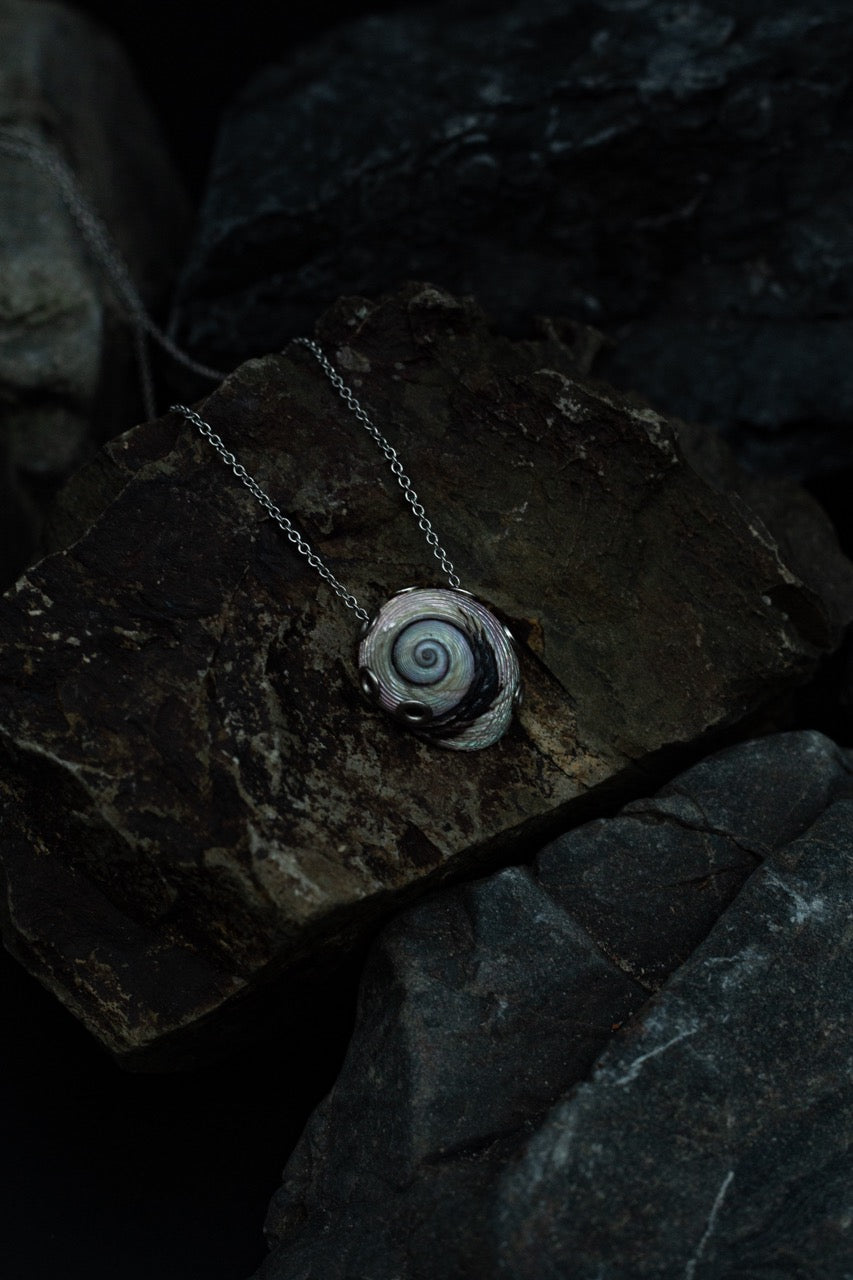 Scorched Monodont Pendant Necklace [S1] - SEAPUNKS.XX